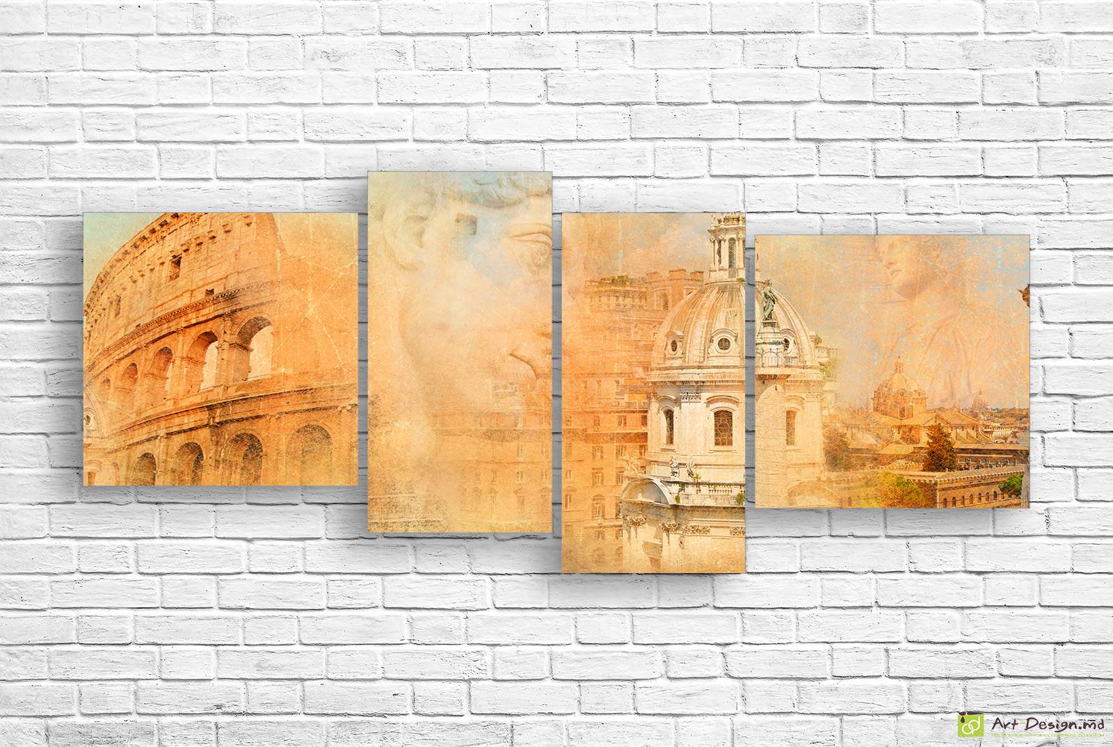 Модульная картина Колизей, Римская архитектура