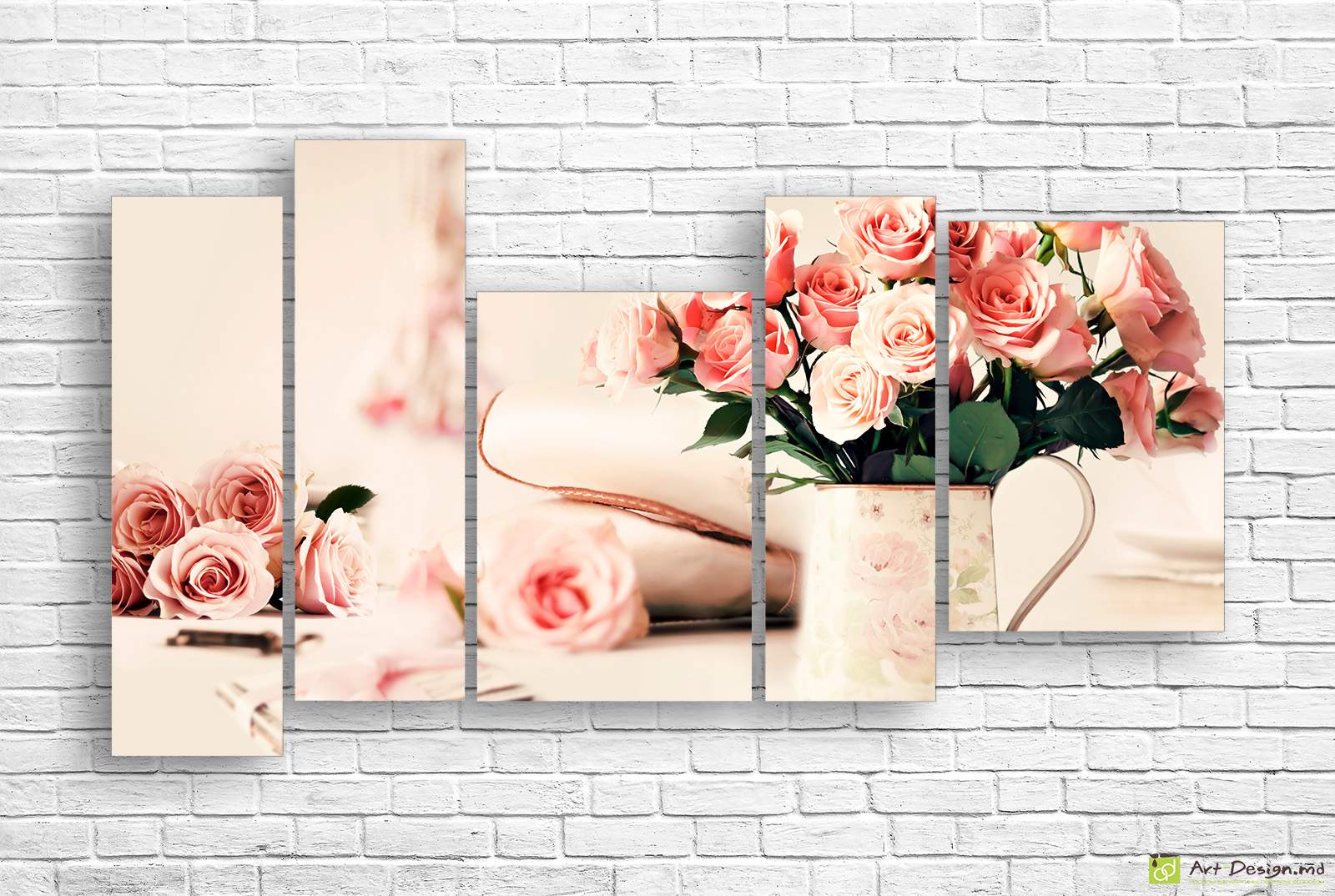 Модульная картина Романтический шарм