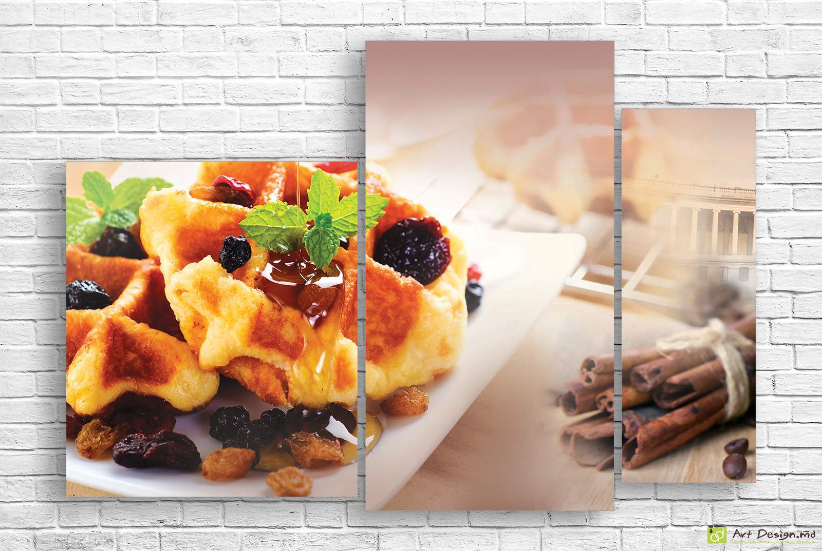 Tablou Multicanvas -Vafe vieneze