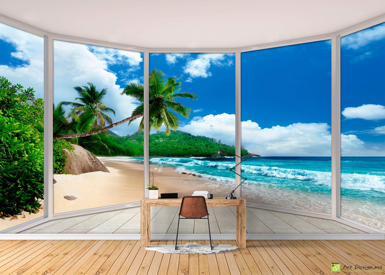 Фотообои на стену - Вид на море_2