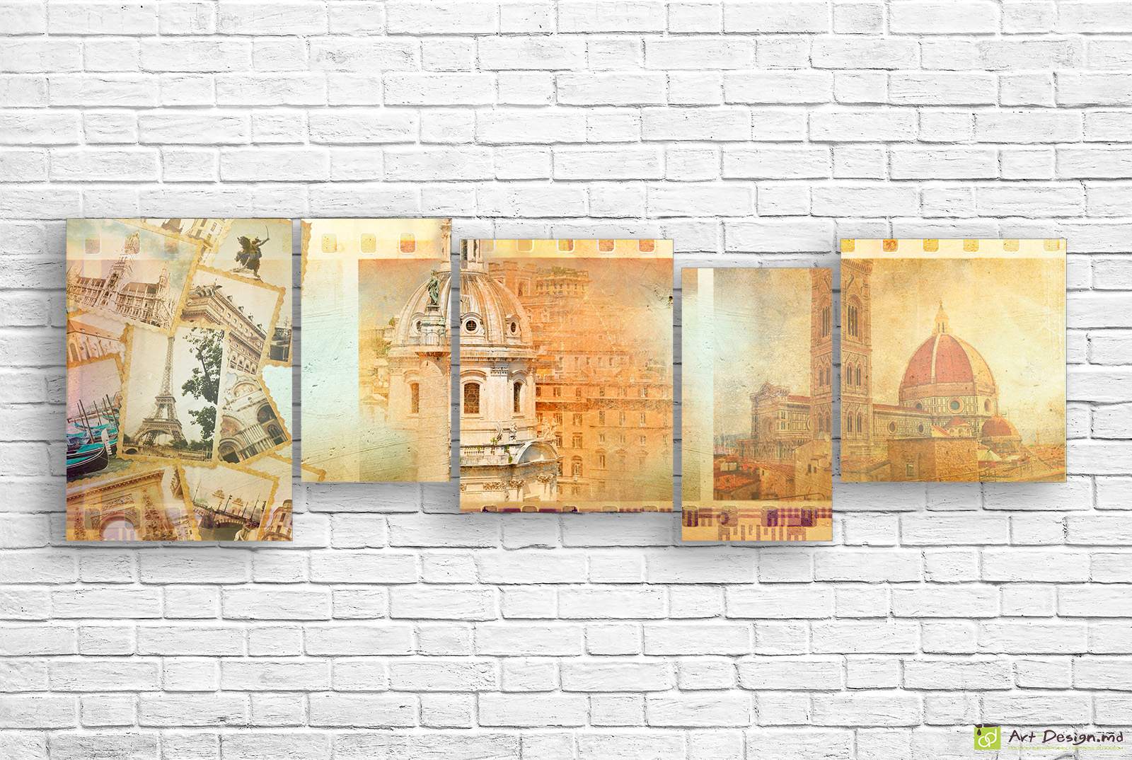 Tablou Multicanvas -Franța antică