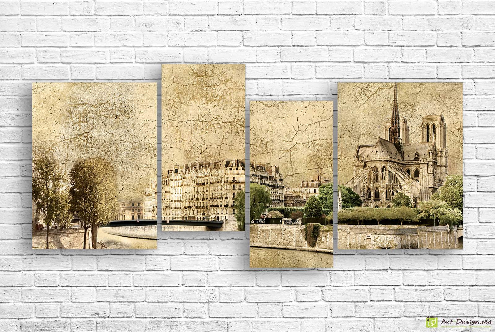 Модульная картина - Нотр-Дам де Пари