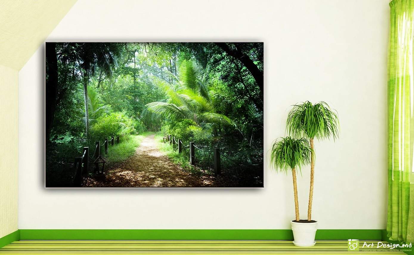 Drumul păduri, Poster pe pânză