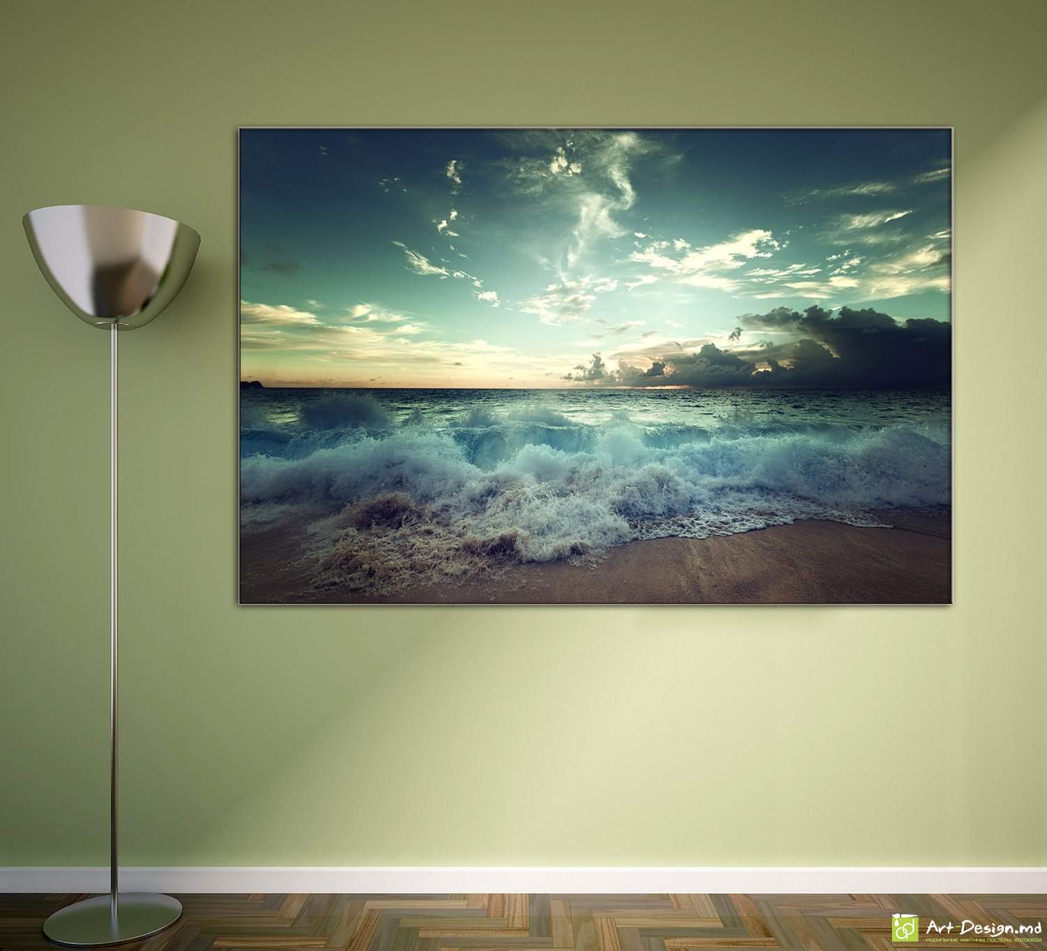 Harmonie oceanică, Poster pe pânză