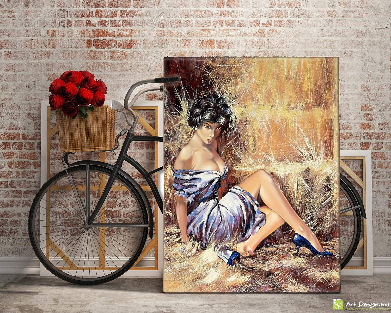 Tablou pe Pânză cu Portretul unei Femei