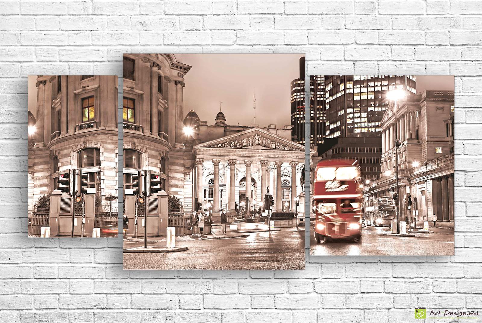 Модульная картина - Старинный, магический Лондон