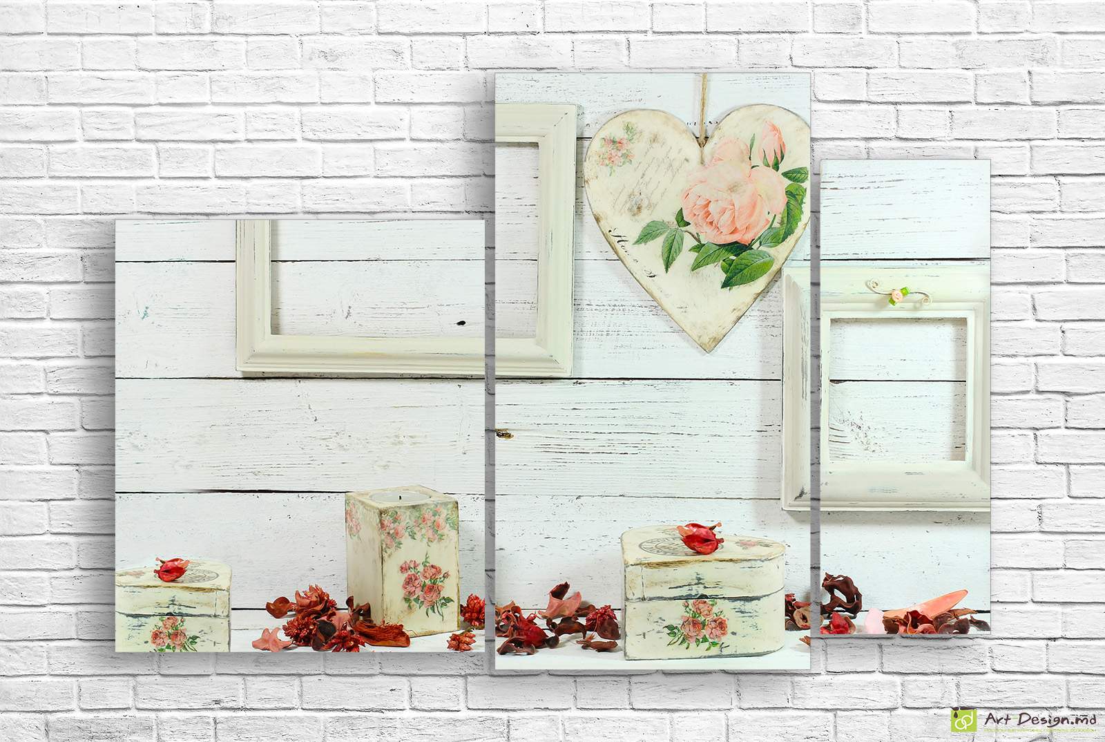 Imagine modulară - Fundal vintage cu dragoste_2