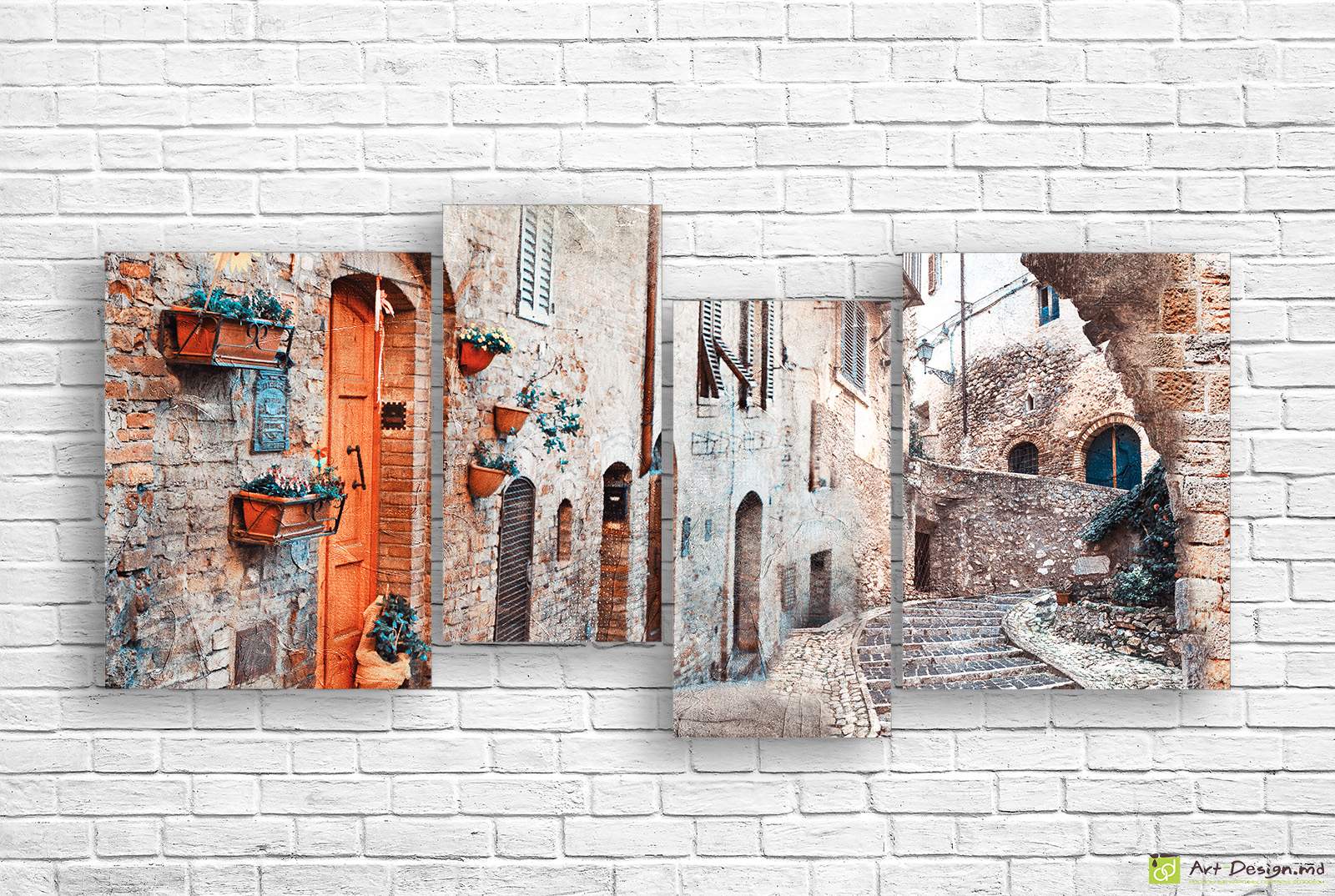 Imagine modulară - Clădiri antice din Italia_3