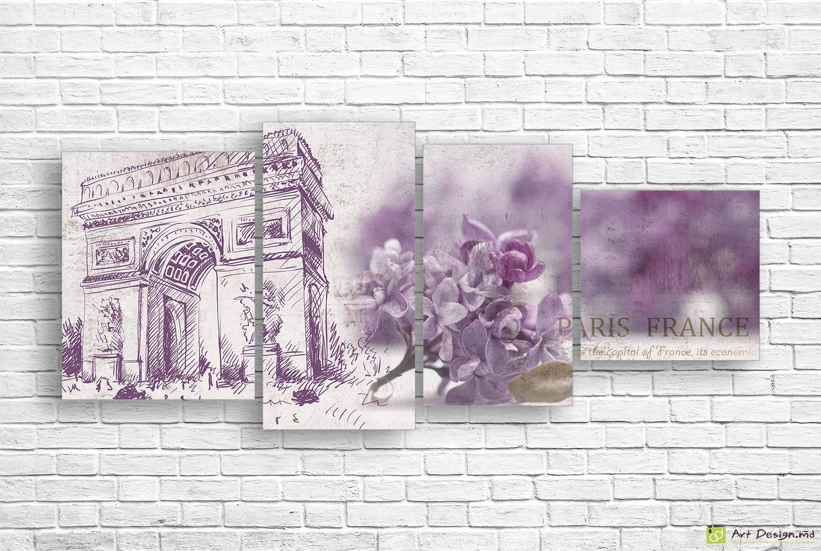 Imagine modulară - Franta desenata și liliacul