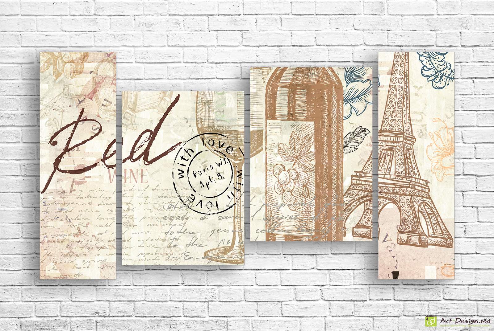 Imagine modulară - Vinurile franceze