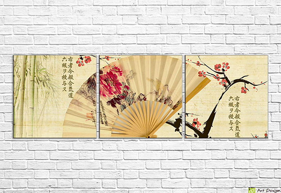 🌸 Модульная картина «Чай, книга и роза»