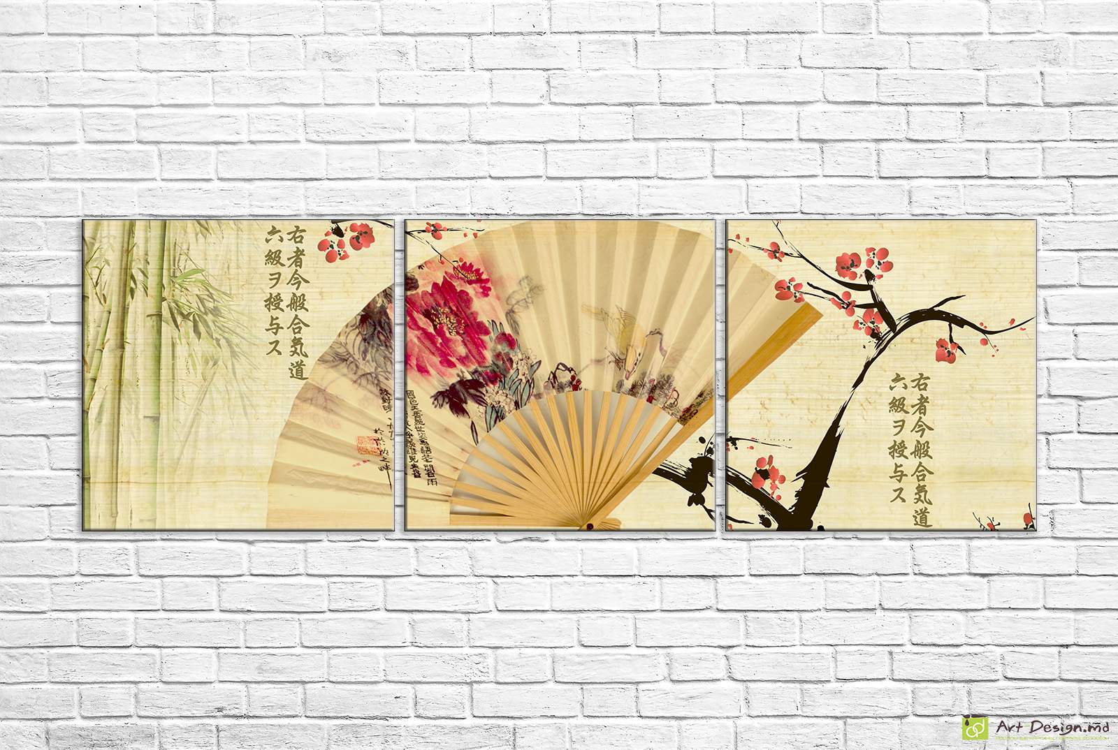 🎎 Модульная картина «Восточная гармония»