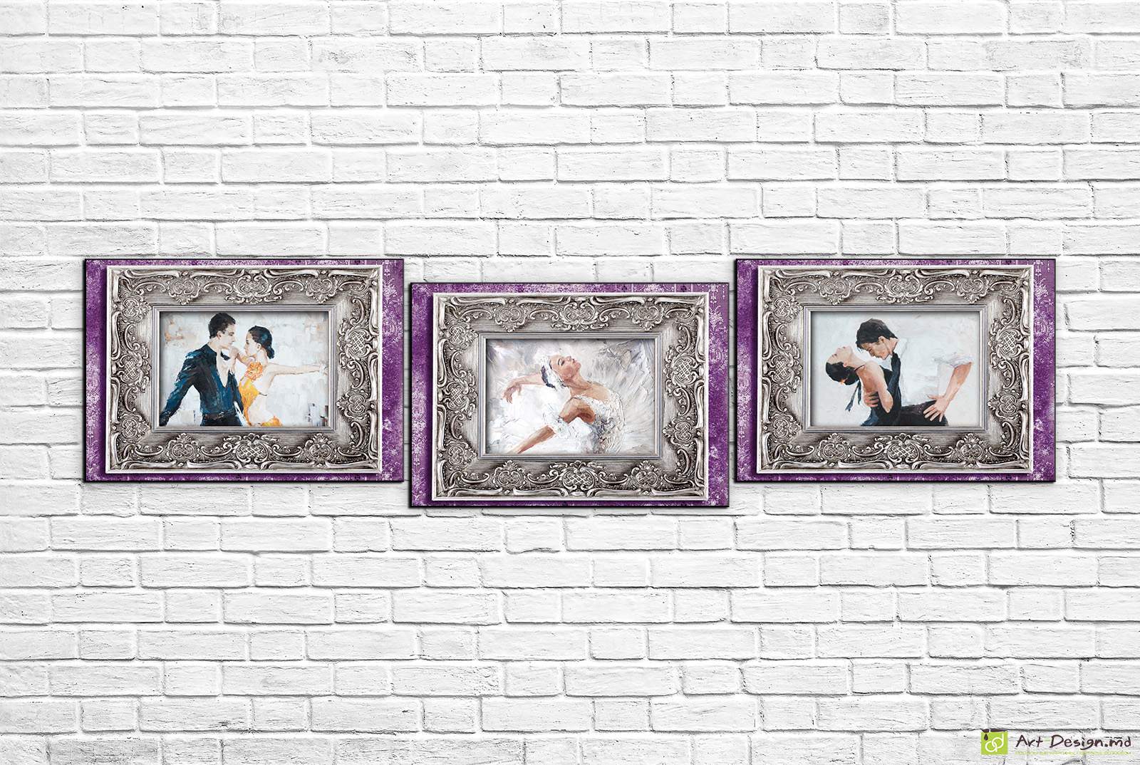 🩰 Модульная картина Галерея классического танца