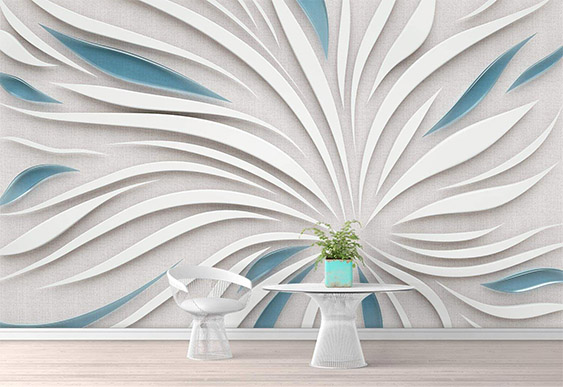 Fototapet la comanda - Fundal abstract și linii