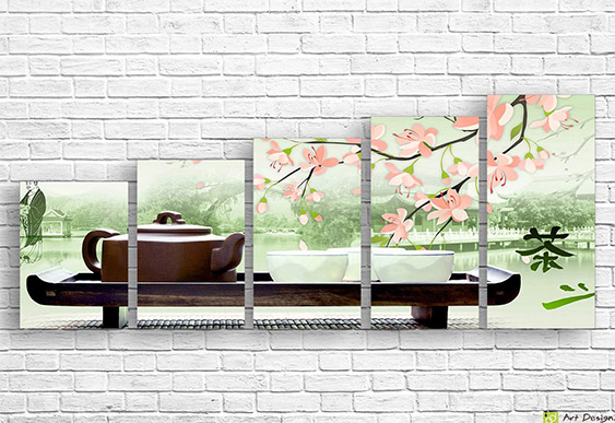 Модульная картина - Натюрморт с фруктами