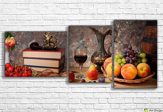 Tablou multicanvas - Boabe de cafea