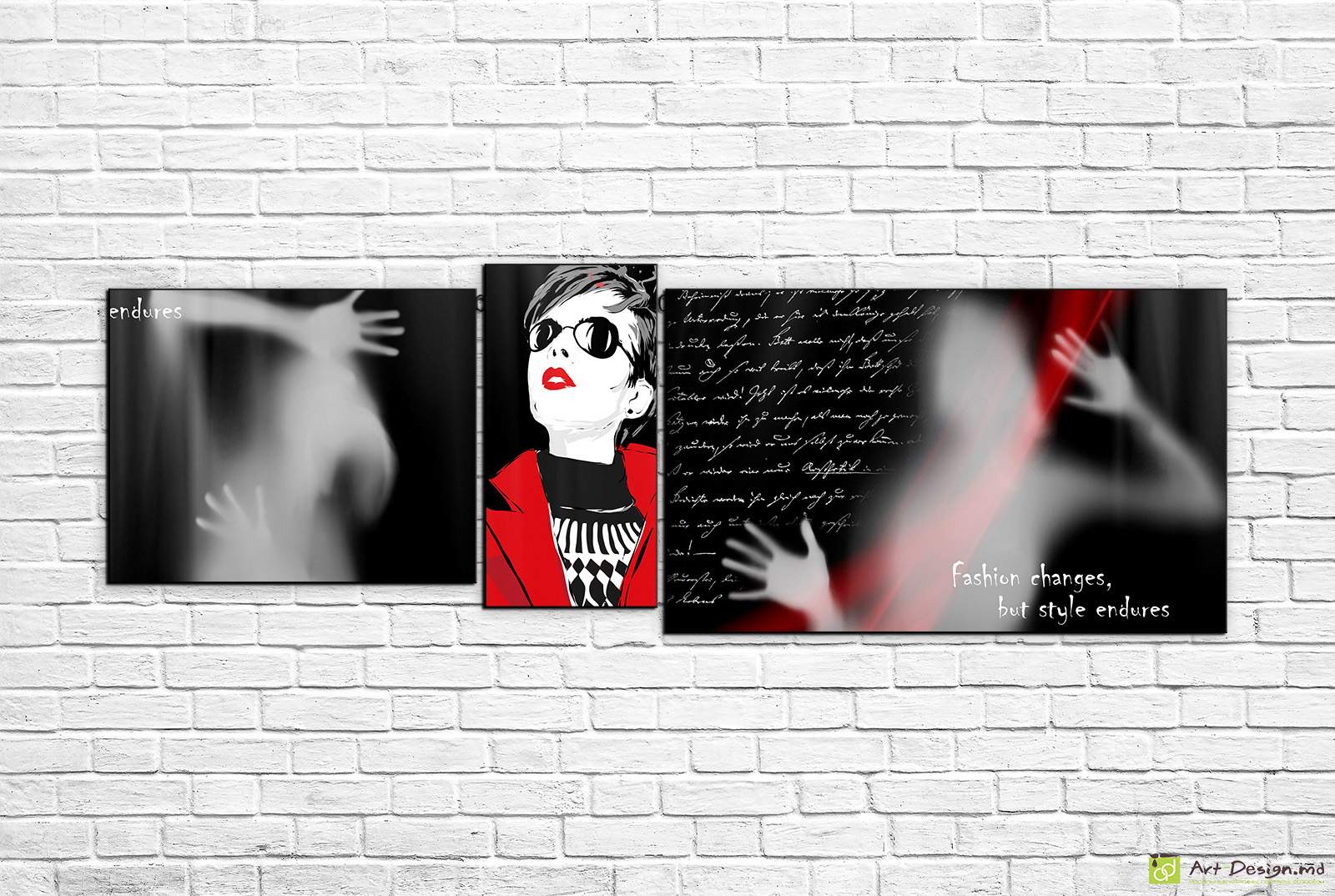 👗 Модульная картина Fashion changes but style endures