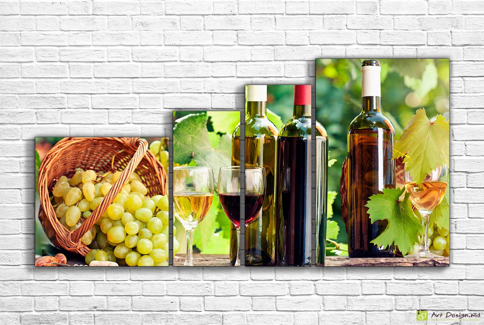 Модульная картина - Лучшие сорта винa в Молдове