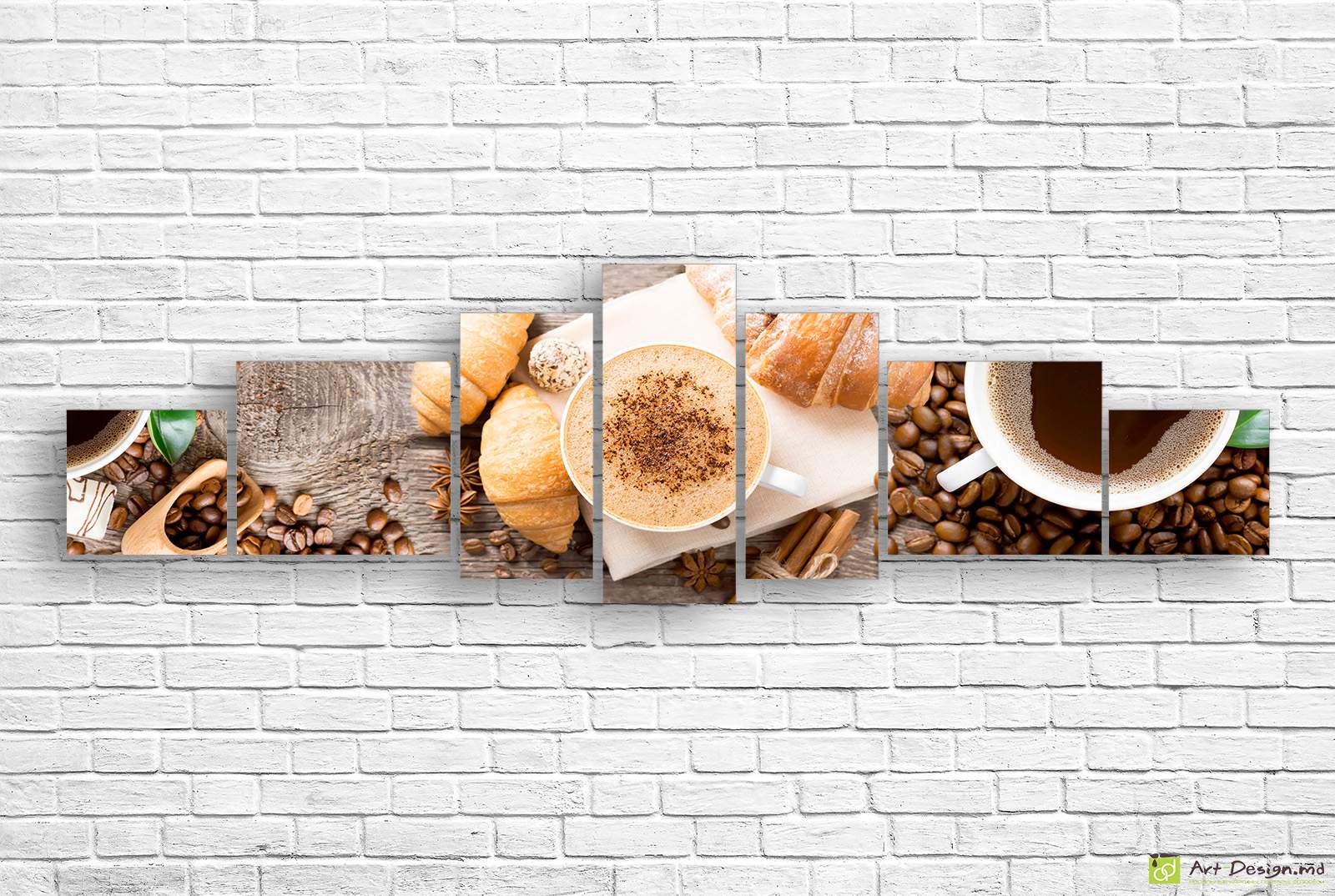 Модульная картина - Капучино и крусаны