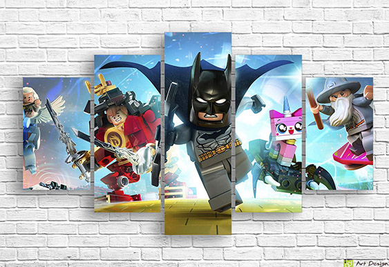 ❄️ Tablou modular „Epoca de Gheață”