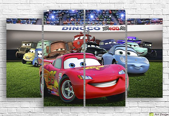 🎀 Tablou modular „Minnie Mouse și Daisy”