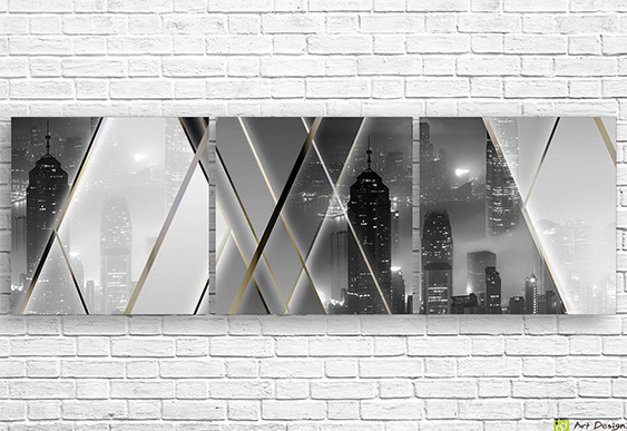 💡 Tablou modular „Elemente în becuri”