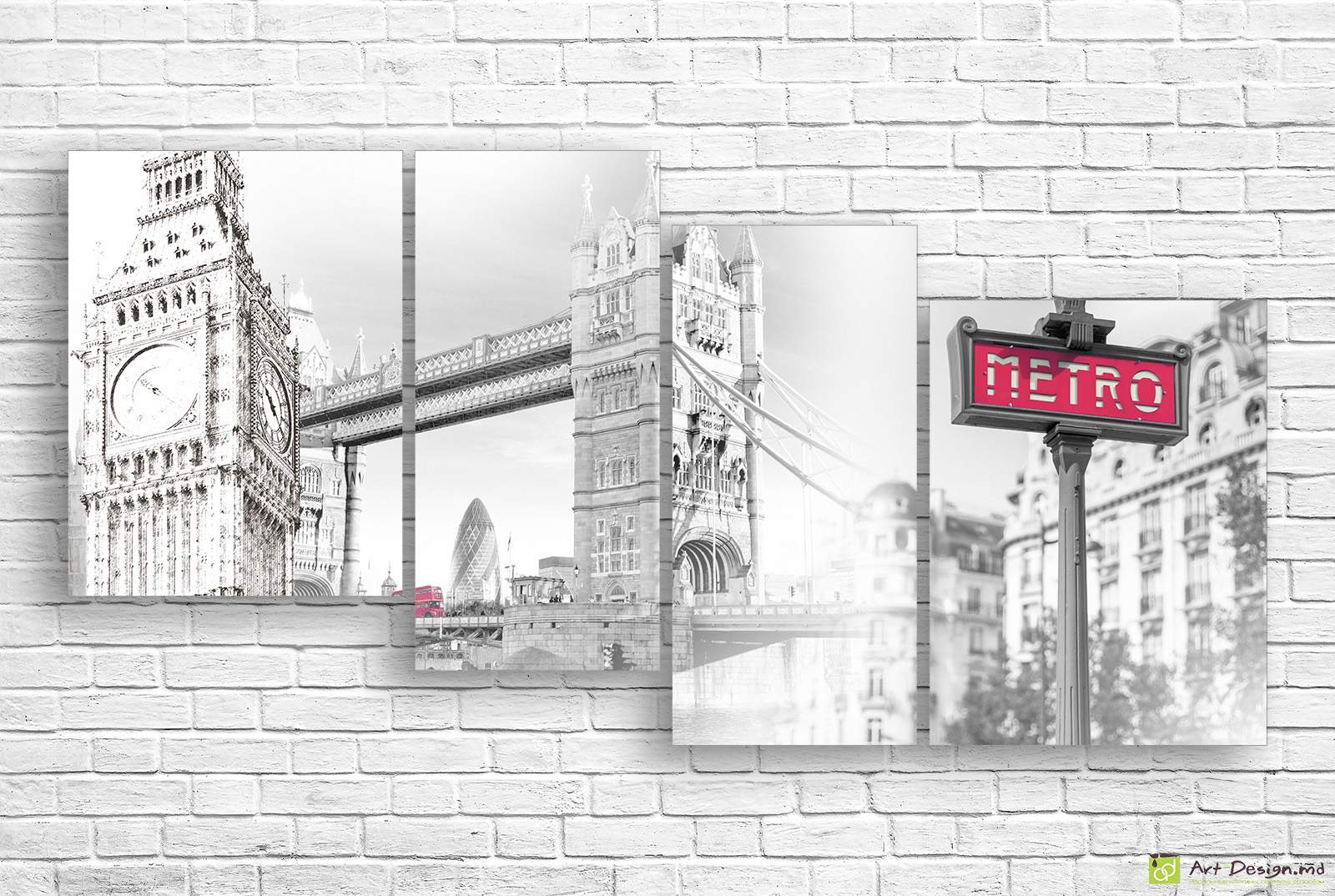 🇬🇧 Модульная картина «Лондон. Город вне времени»