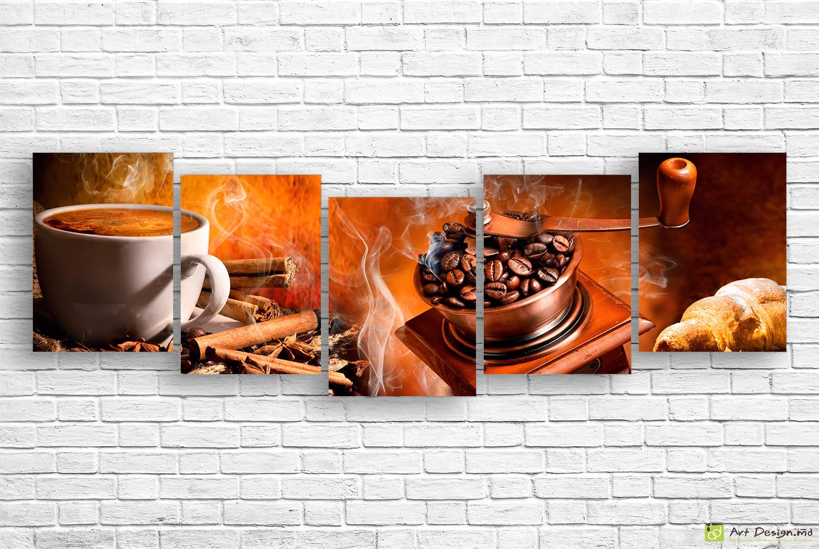 Tablou multicanvas  - Mașină de cafea manuală