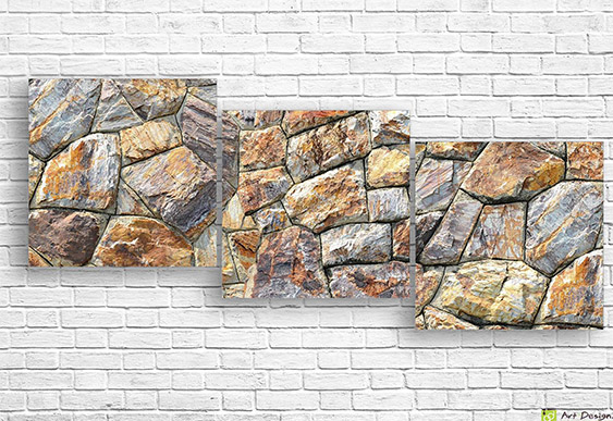 🪨 Модульная картина «Натуральный камень»