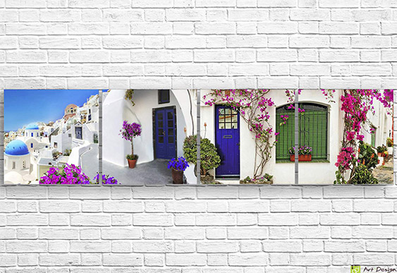 🖼️ Tablou modular Veneția gondole și Grand Canal