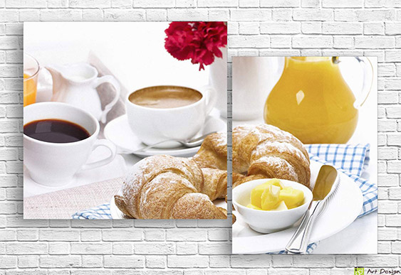 Tablou multicanvas - Merele rosii si suculente Richard