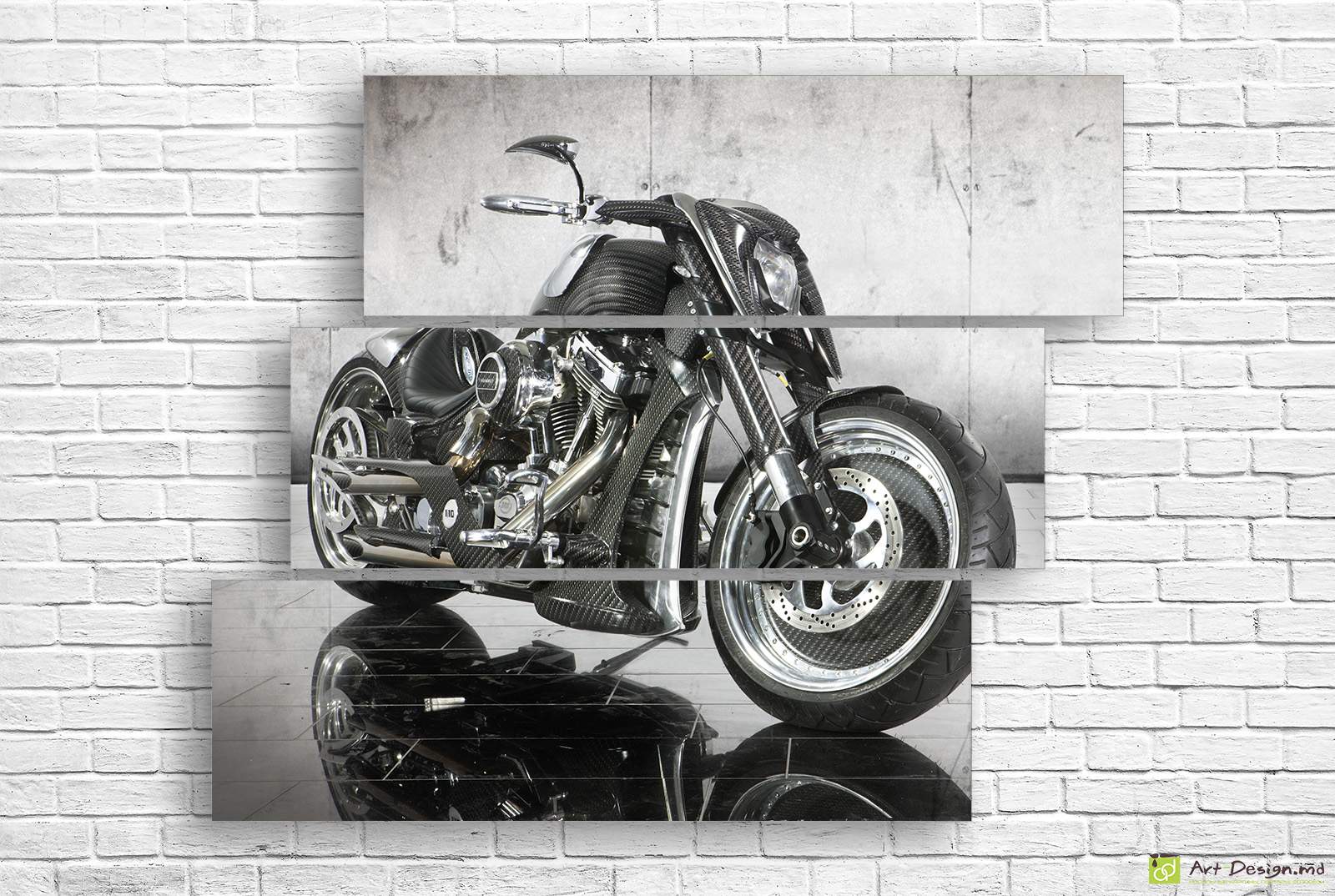 Модульная картина - Байк