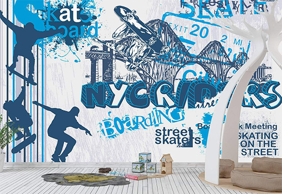 Fototapet - Case mici