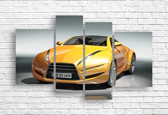 Полиптих - Ретро автомобиль_2