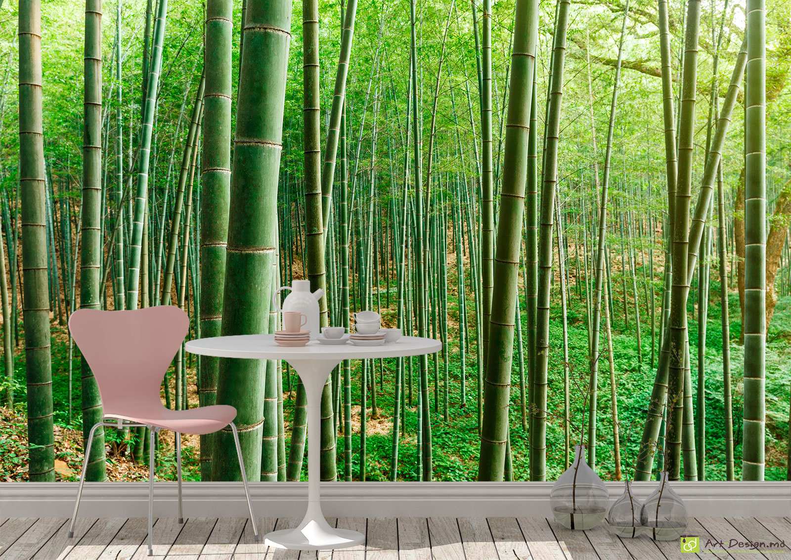 Fototapet - Padurea de Bambus_8