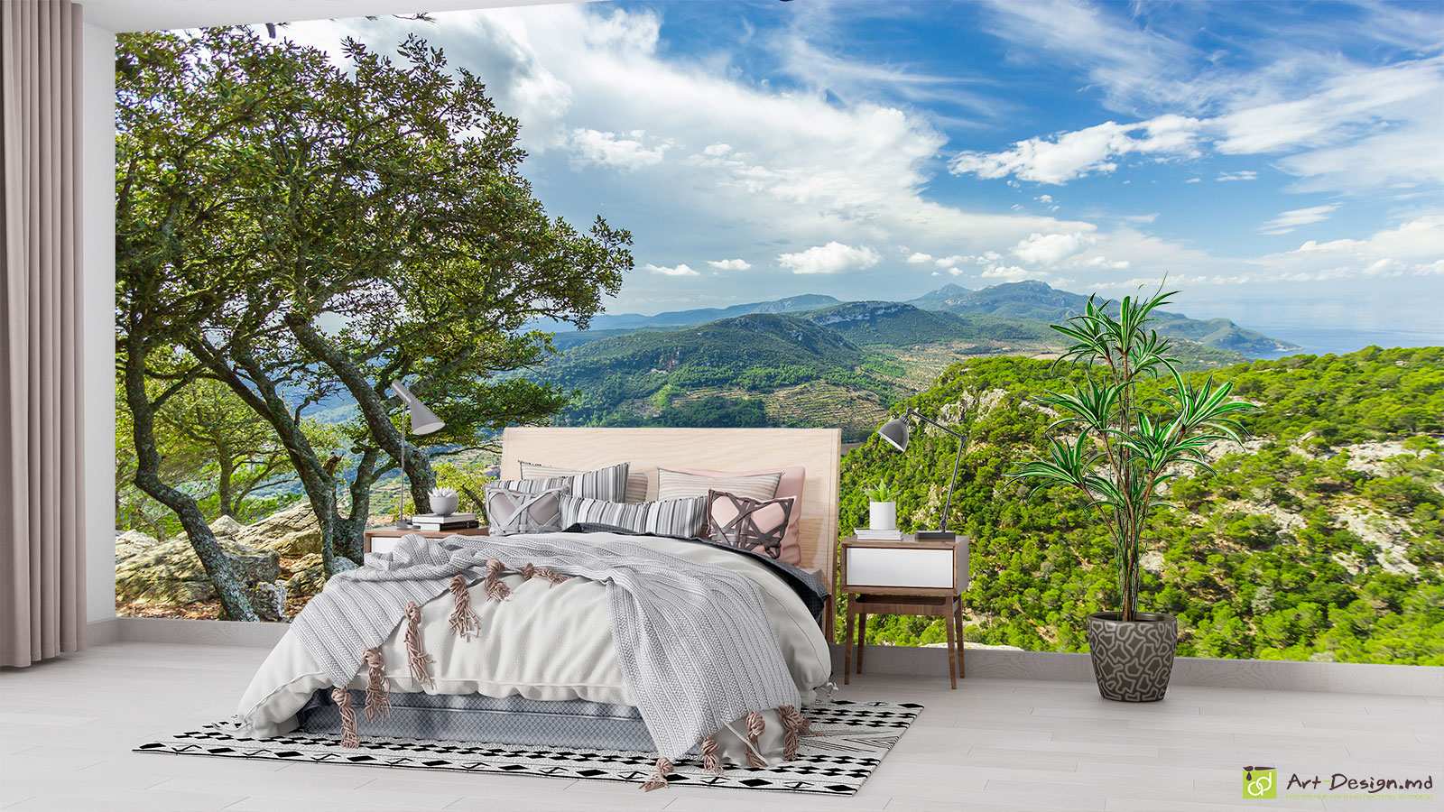 Fototapet - Serra de Tramuntana, Mallorca