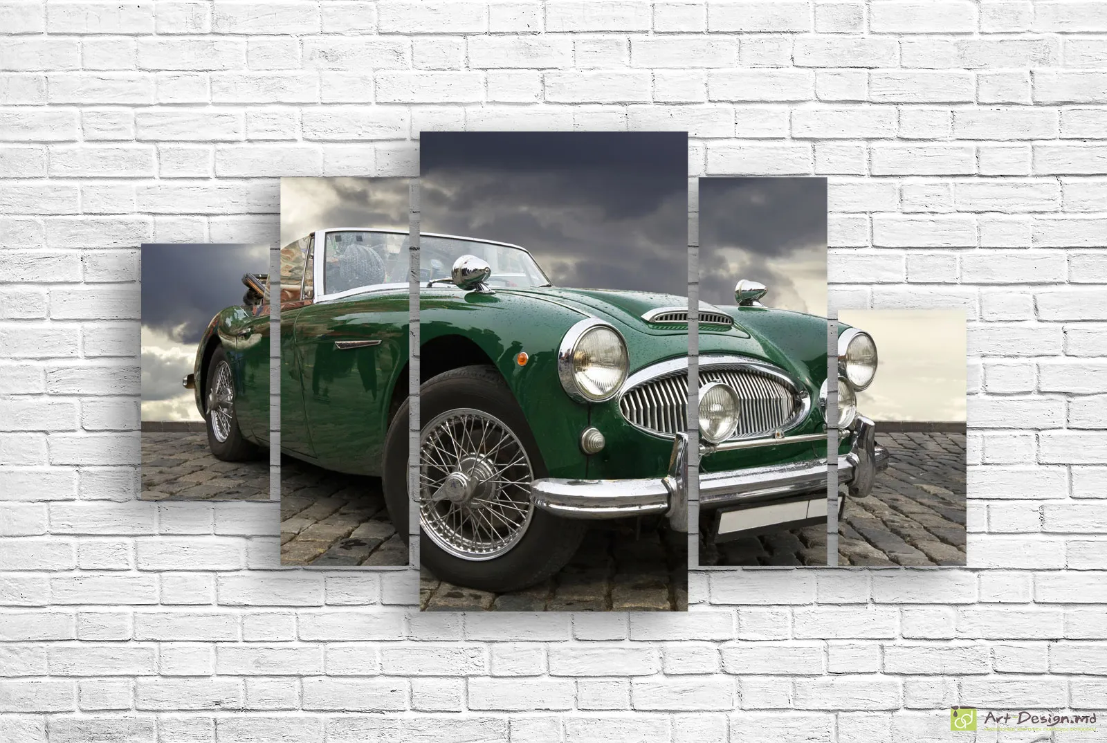 Полиптих - Ретро автомобиль_2