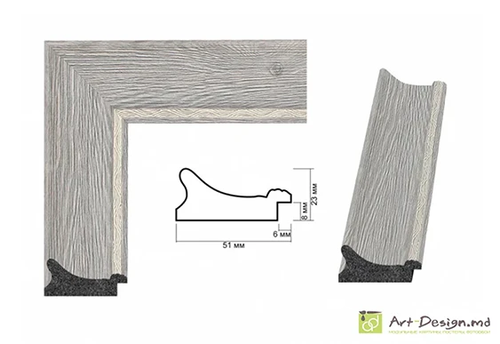 Рама для картин, зеркал - RP51-02-12