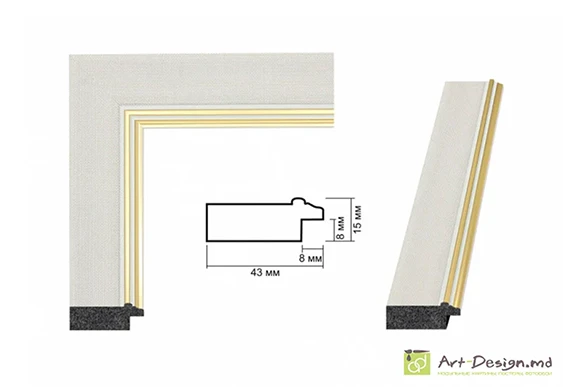 Рама для картин, зеркал - RP43-01-01