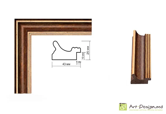 Рама для картин, зеркал - RP43-02-02