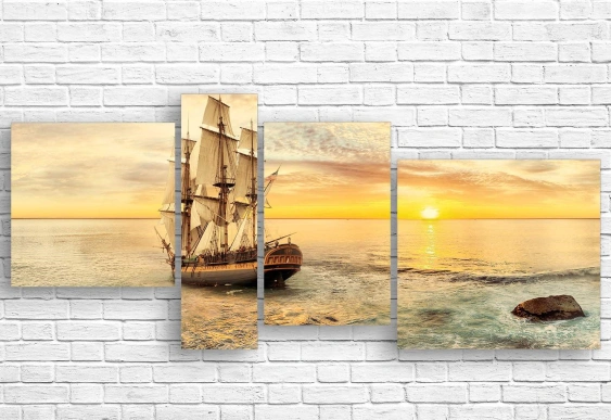 Tablou Multicanvas inspirație vintage