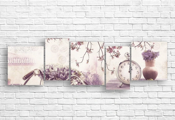 Tablou Multicanvas -Franța antică