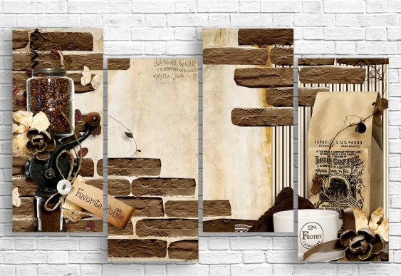 Tablou modular Inspirație cafea