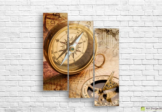 Imagine modulară - Busola de vintage