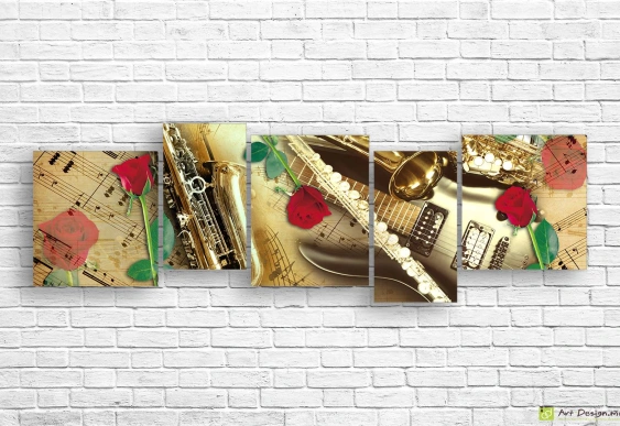 Imagine modulară - Retro musical_2