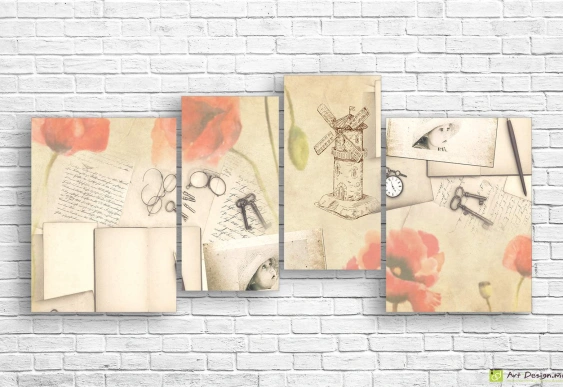 Imagine modulară - Clădiri antice din Italia_3