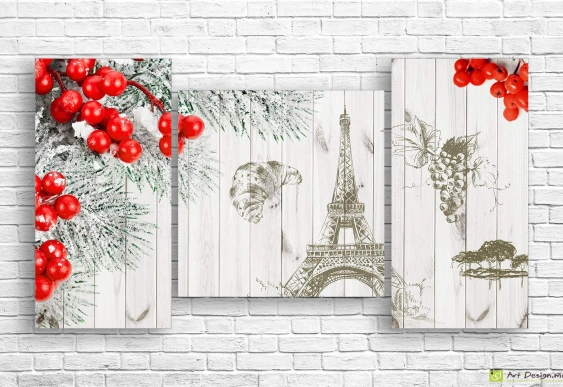 Tablou multicanvas - Străzile vechi