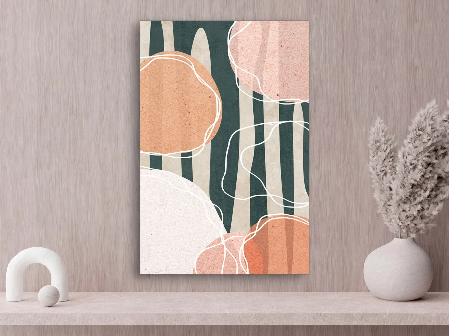 Постер на холсте в абстрактном стиле