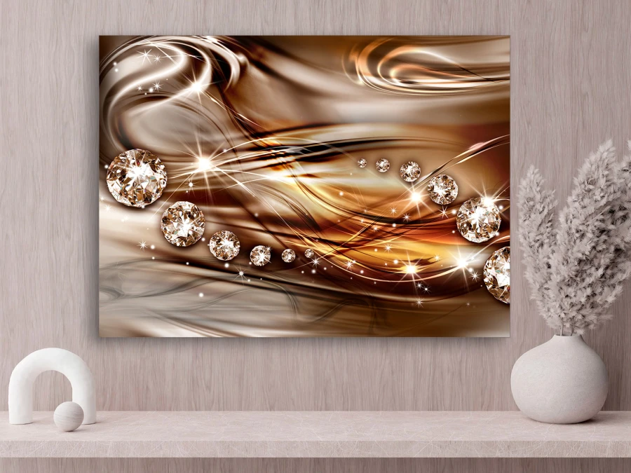 Картина на холсте с бриллиантами