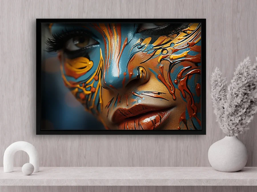 🔥 Картина «Энергия страсти» в чёрной раме